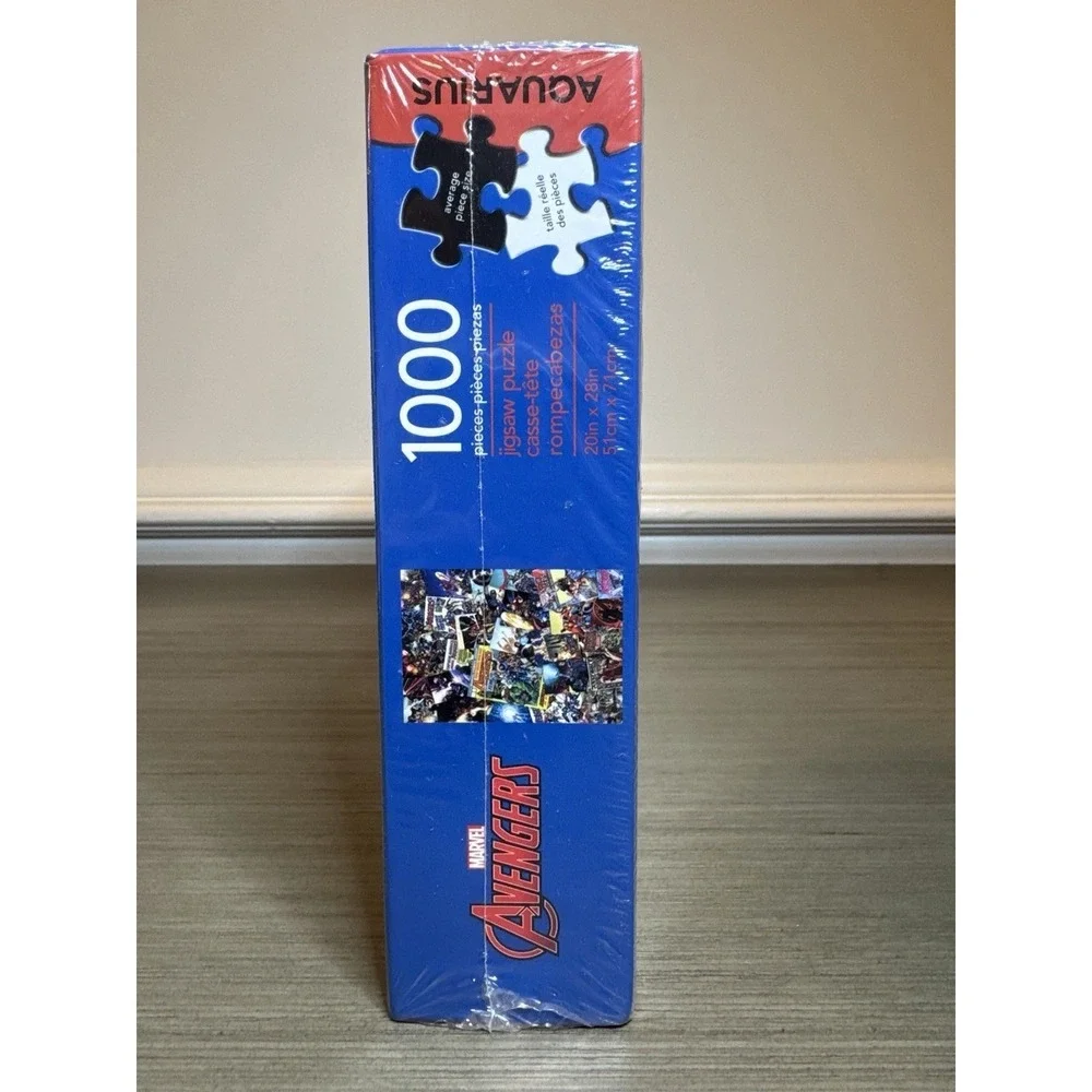 Marvel Avengers Comic 1000 Piece Jigsaw Puzzle‎ Aquarius New Sealed VAULTED